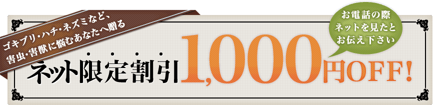 初回限定割引1,000円OFF!!